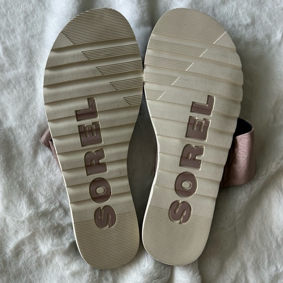 Sorel Ella II Slide Sandal Mauve Vapor Flats in Women's 7.5 - Picture 10 of 11